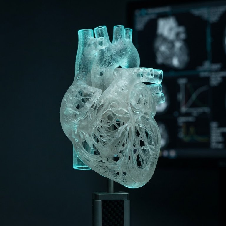 Modelo anatómico impreso en 3D